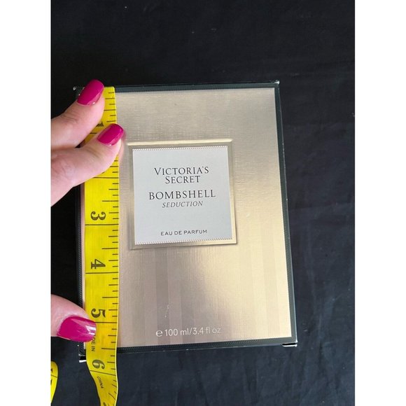 Victoria Secret Bombshell Box Empty Container ONLY BOX 5.5" x 4.5" x 4.5" - Picture 6 of 6